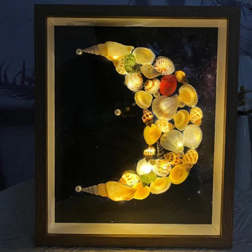 DIY Shell Conch Starry Sky Lamp