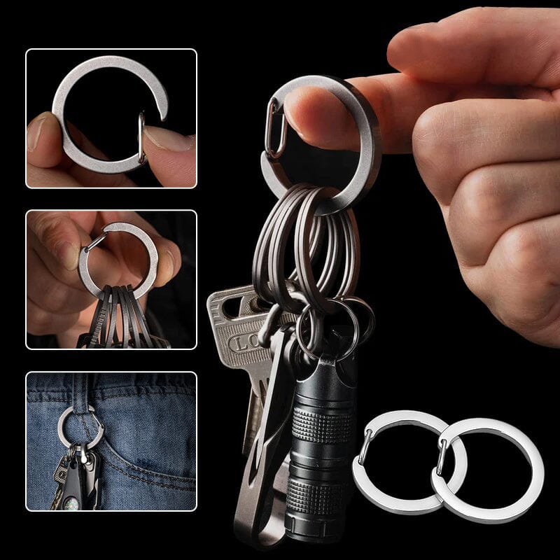 Carabiner Keychain Clip