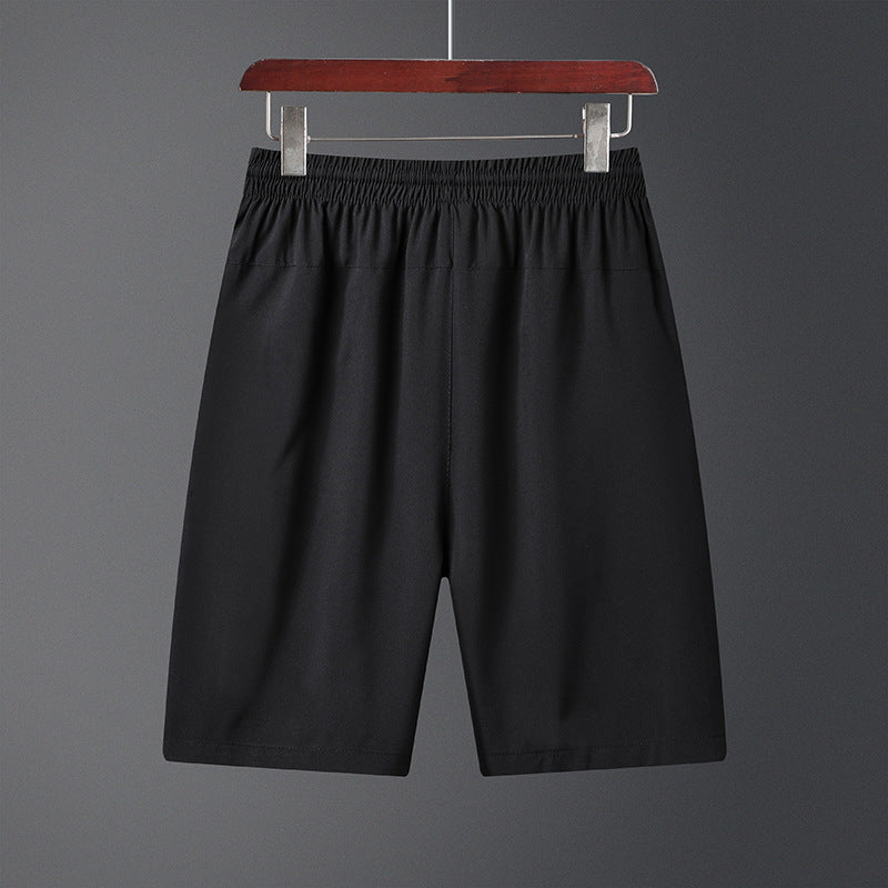 Men's Plus Size Ice Silk Stretch Shorts