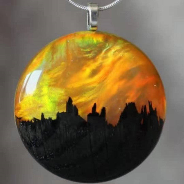 Northern Lights Dream Gem Necklace