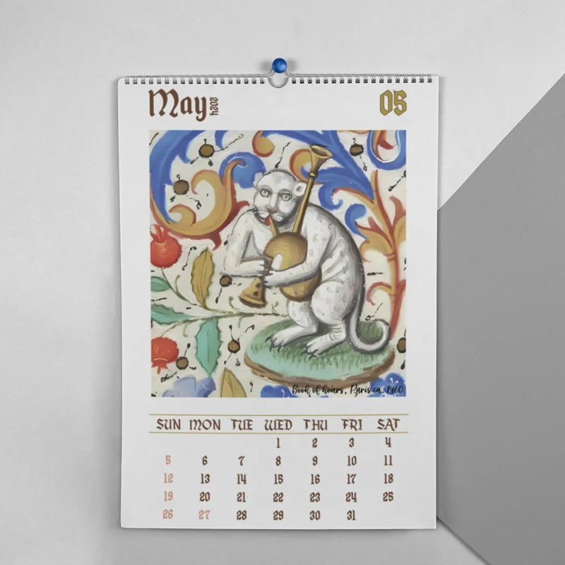 2024 Weird Medieval Cats Calendar