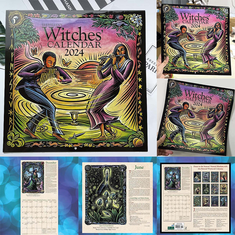 2024 Witches’ Wall Calendar flewsail